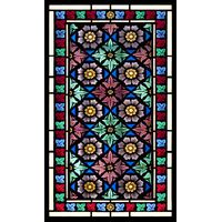 Colorful Flowers Panel