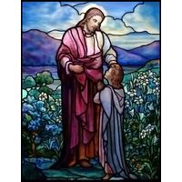 Jesus and Praying Child
