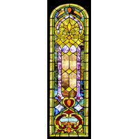 Arched Stained Glass Panel
