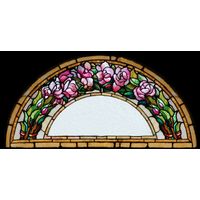 Arched Rose Transom