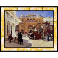 Arrival of Prince Humbert the Rajah at the Palace of Amber