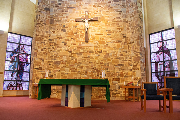 image of church windows