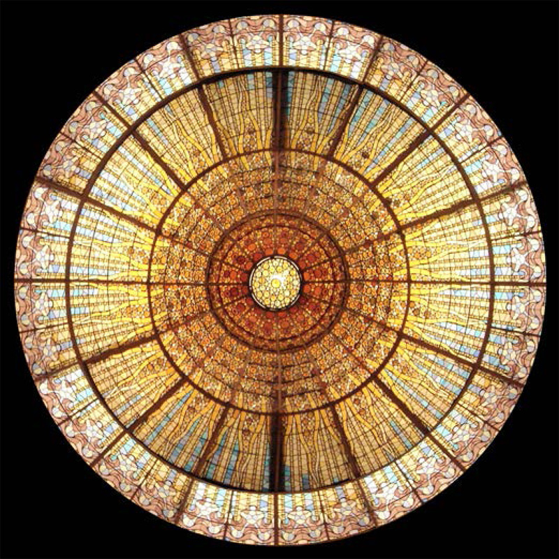 Stained Glass For Ceilings Domes