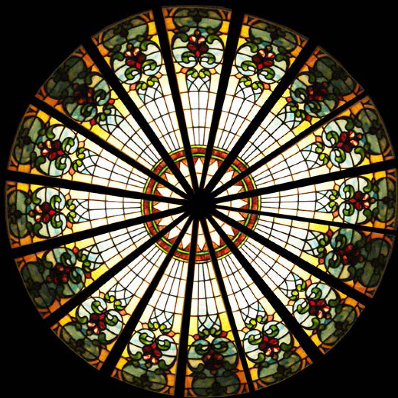 Stained Glass For Ceilings And Domes